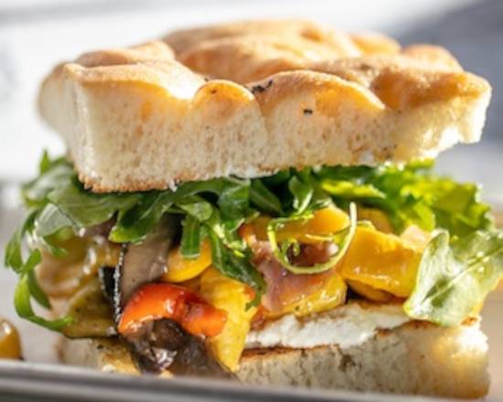 Order Roasted Vegetable Sandwich food online from Larder Gourmet Market + Eatery store, Metairie on bringmethat.com