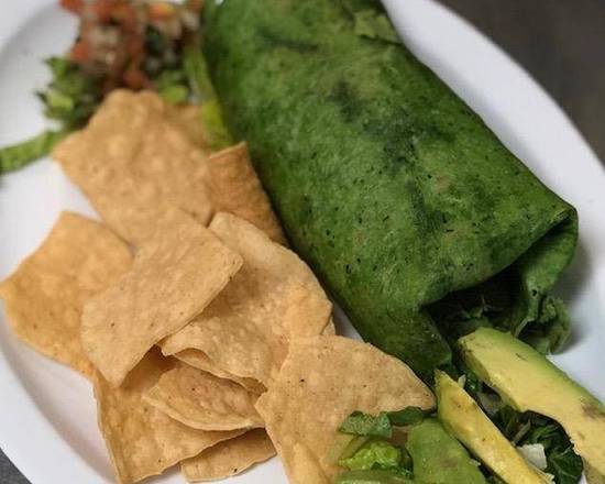 Order Vegetarian Burrito food online from The Galley Fish Tacos store, Apple Valley on bringmethat.com
