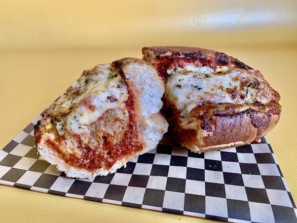 Order MEATBALL PARMESANO HERO food online from Bunk Sandwiches store, Portland on bringmethat.com