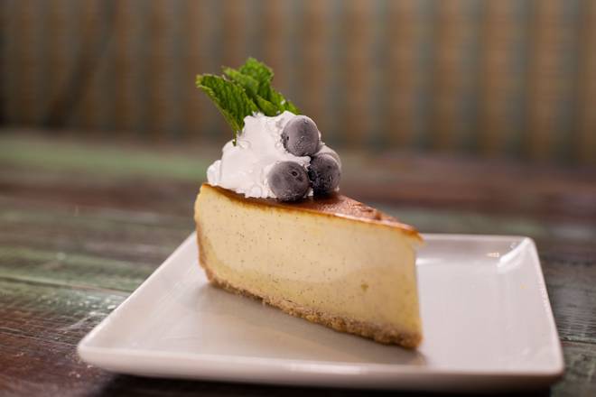 Order Creme Brulee Cheesecake food online from Uncle Bucks Fish Bowl & Grill store, Memphis on bringmethat.com