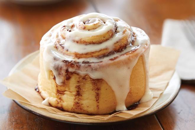 Order Cinnabon® Classic Roll food online from Schlotzsky's store, Lufkin on bringmethat.com