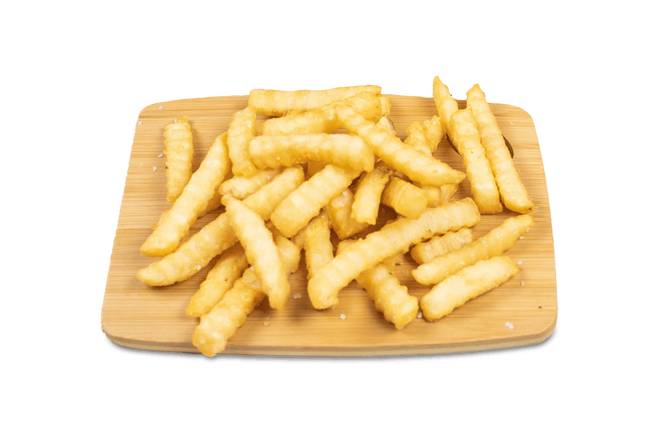 Order Crinkle Cut Fries food online from $5 Burgers store, Cedar Falls on bringmethat.com