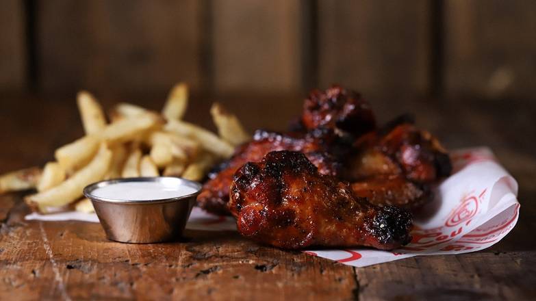Order Wing Basket food online from Cousins Bar-B-Q store, Fort Worth on bringmethat.com