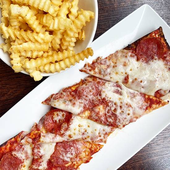 Order Kids' Pepperoni Flatbread food online from Granite City store, Kansas City on bringmethat.com