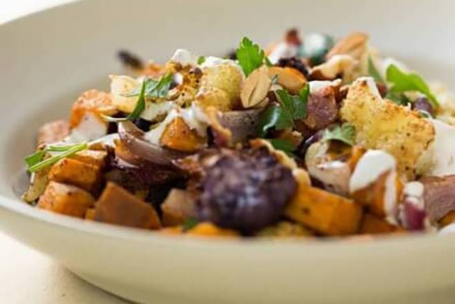 Order VEGGIE TERIYAKI BOWL food online from Agave Coffee & Cafe store, Chula Vista on bringmethat.com
