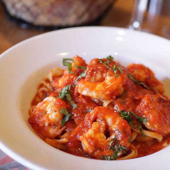 Order Lunch - Pasta Shrimp Marinara food online from La Piazza store, Merrick on bringmethat.com
