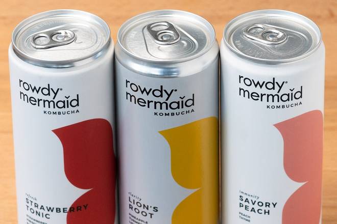Order ROWDY MERMAID KOMBUCHA food online from Mad Greens store, Lakewood on bringmethat.com