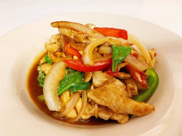 Order AC.1 Thai Basil food online from Sala Thai Restaurant store, Oklahoma City on bringmethat.com