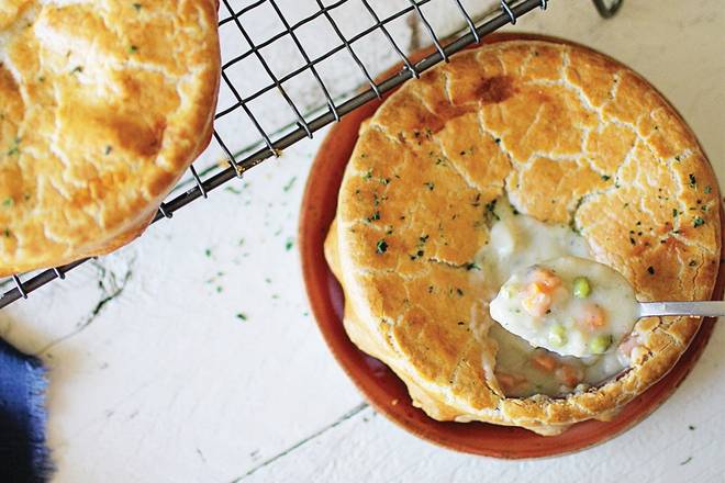Order Chicken Pot Pie food online from Lazy Dog Restaurant & Bar store, Addison on bringmethat.com