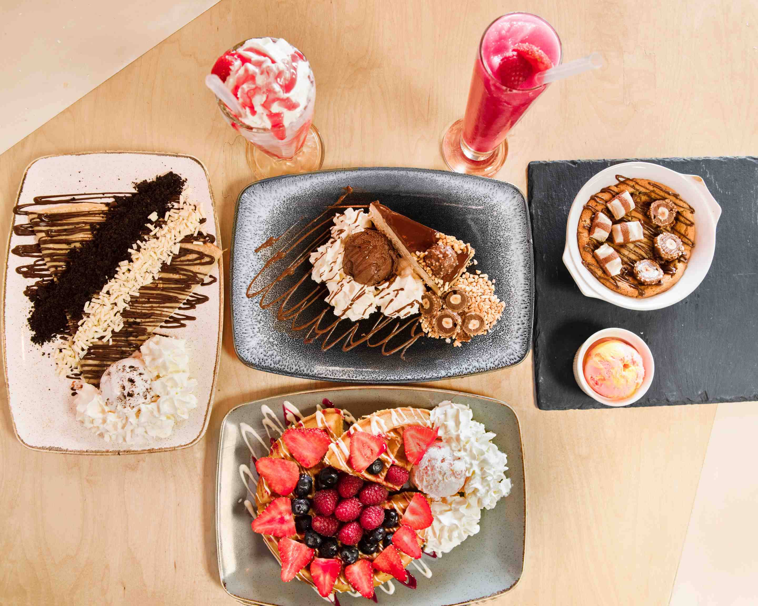 Sweet The Dessert Shop Menu Takeaway in Birmingham Delivery Menu