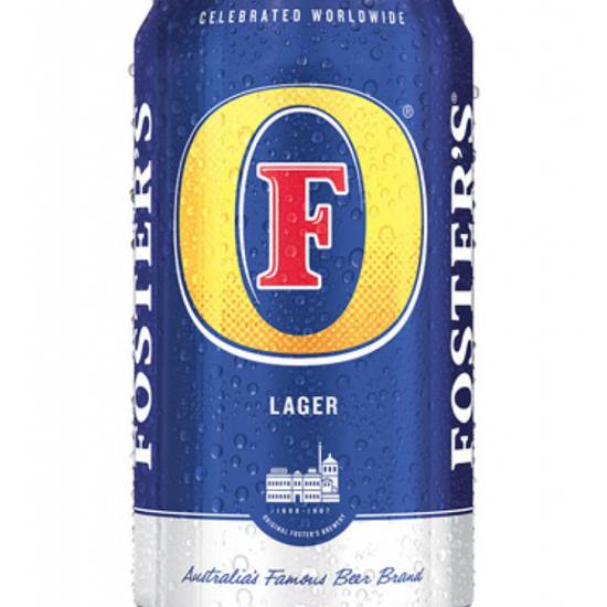 Order Fosters Lager  24 Oz Can food online from Santa Monica Liquor store, Santa Monica on bringmethat.com