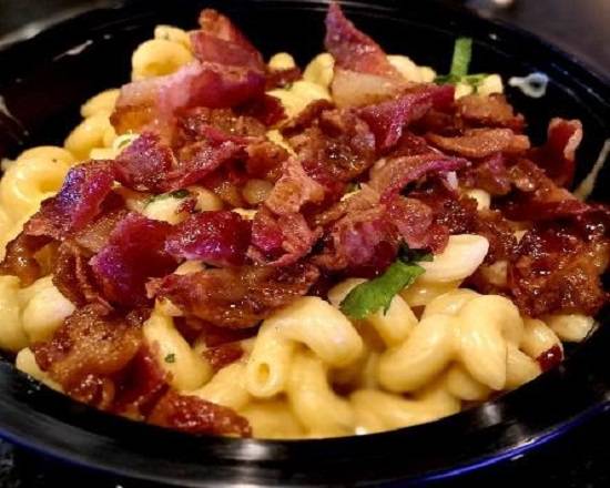 Order Bacon Lover’s Mac food online from Cheezie Mac store, Des Plaines on bringmethat.com
