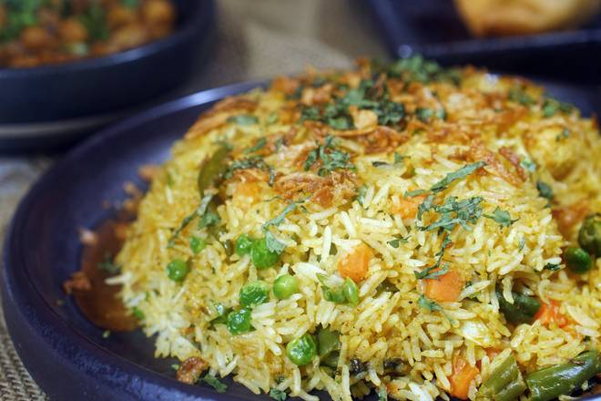 Order Veg Biryani food online from Inchin Bamboo Garden store, Nashville on bringmethat.com