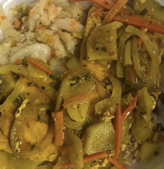 Order Salmon (Large) food online from Royale Cafe store, Jacksonville on bringmethat.com