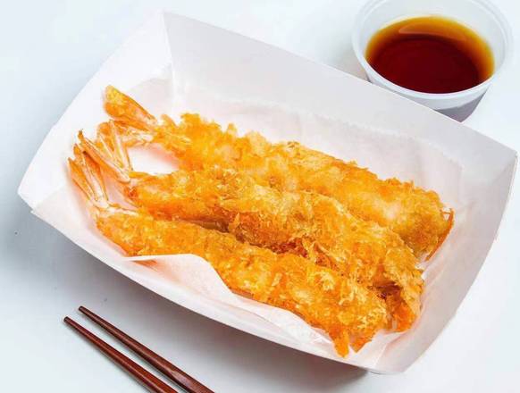 Order Shrimp Tempura (3 pcs) food online from Domoishi-Hilltop store, Virginia Beach on bringmethat.com