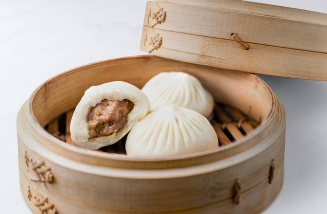 Order (Steam-At-Home) Kurobuta Pork Buns (5 each) food online from Din Tai Fung store, Seattle on bringmethat.com