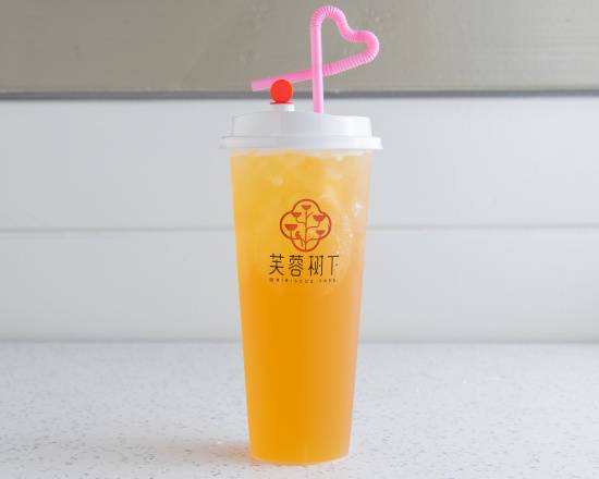 Order Peach Green Tea 水蜜桃绿茶 food online from Hibiscus Tree 芙蓉树下 store, City Of Industry on bringmethat.com
