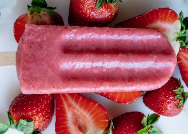 Order Organic Strawberry food online from Bliss Pops store, Hayward on bringmethat.com