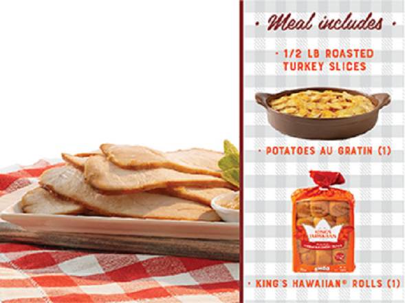 Order By-the-Slice Suppers - 1/2 lb. Turkey food online from HoneyBaked Ham store, Bradenton on bringmethat.com