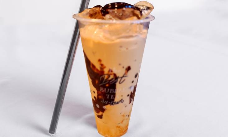 Order KOBE CAFFE MOCHA WITH CRYSTAL BOBA food online from Kobe Japanese Steakhouse & Sushi Bar store, Orlando on bringmethat.com