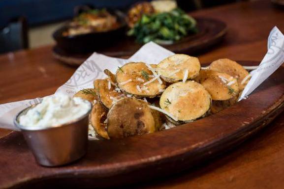 Order Crispy Zucchini food online from Taverna Opa - Orlando store, Orlando on bringmethat.com