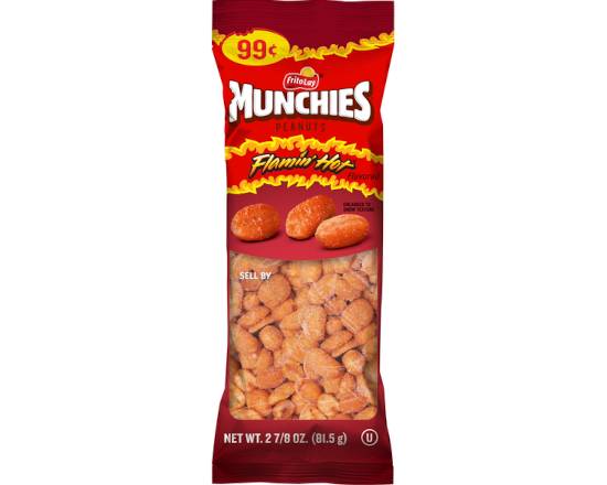 Order Munchies Flamin Hot Peanuts 2.7 oz  food online from Fresko Market store, Miami on bringmethat.com