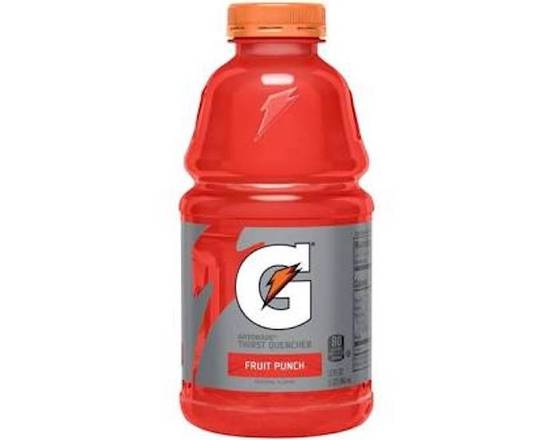 Order Gatorade Fruit Punch 32oz food online from George's Market store, San Francisco on bringmethat.com