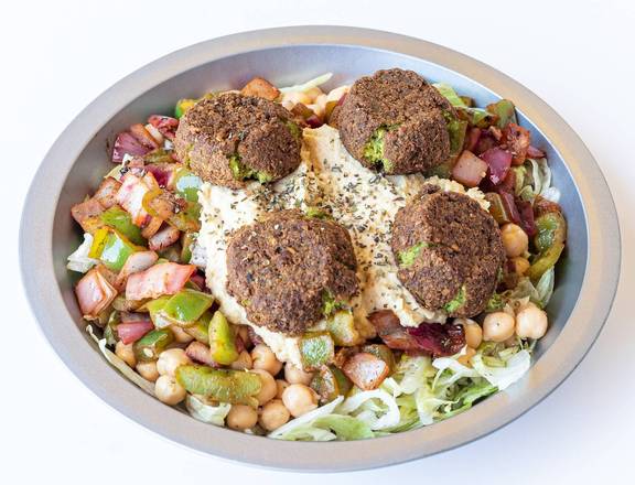 Order Falafel chickpea bowl food online from Think Greek- Port St Lucie store, Port St. Lucie on bringmethat.com