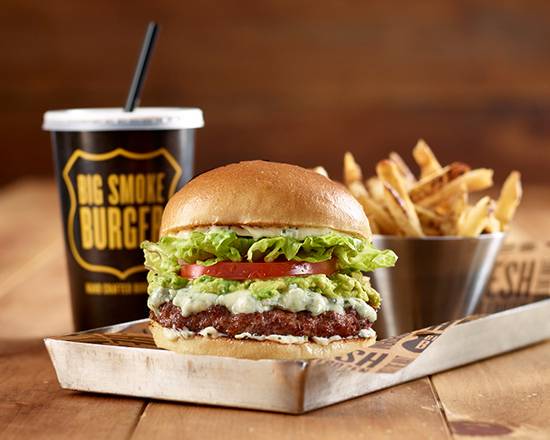 Got the Blues Burger Combo