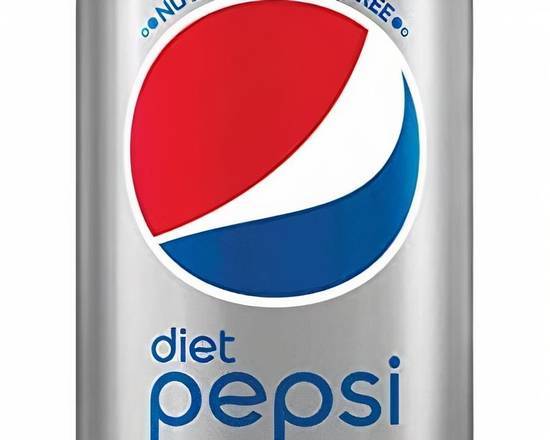 Order Diet Pepsi 12oz Can food online from Grater Grilled Cheese store, Chula Vista on bringmethat.com