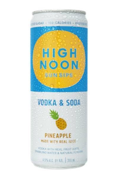 Order High Noon Pineapple - 12oz Can (4.5% ABV) food online from The Local - Jacksonville store, Jacksonville on bringmethat.com