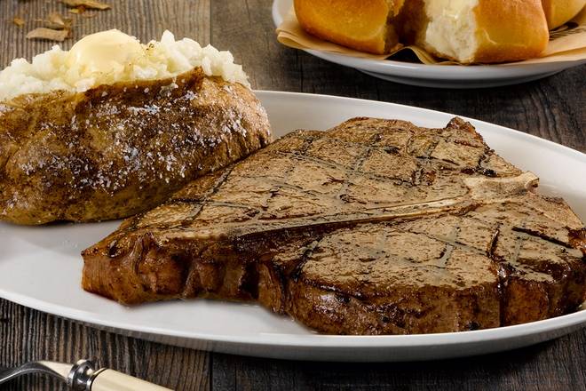 Order 22 oz. Porterhouse* food online from Logan's Roadhouse store, Fayetteville on bringmethat.com