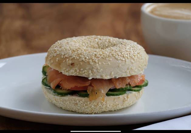 Order Lox Bagel  food online from La Familia store, San Diego on bringmethat.com