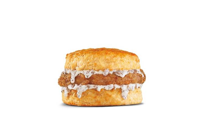 Order Pork Chop 'N' Gravy Biscuit food online from Hardees store, Kingsport on bringmethat.com
