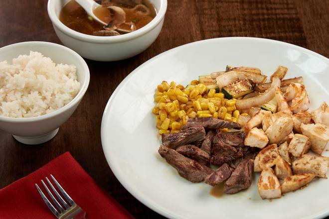 Order KIDS COMBINATION CHICKEN & STEAK* food online from Benihana store, Manhasset on bringmethat.com
