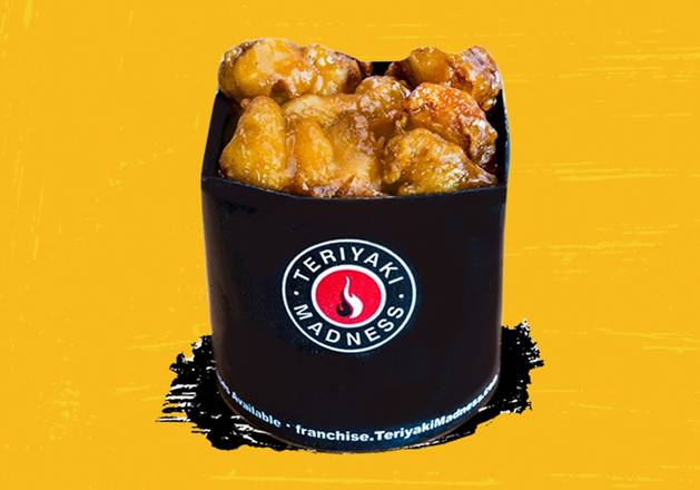 Order Side Orange Chicken (8oz) food online from Teriyaki Madness store, Spanish Fork on bringmethat.com