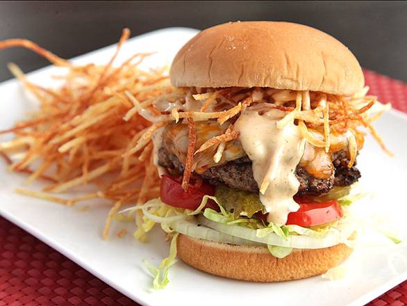 Order Frita Cubana food online from Miami Bakery Cafe store, Miami on bringmethat.com