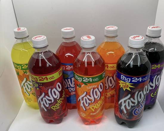 Order Bottled Drink 24oz Faygo food online from Jr's Fish & Chicken - Riverdale store, Memphis on bringmethat.com