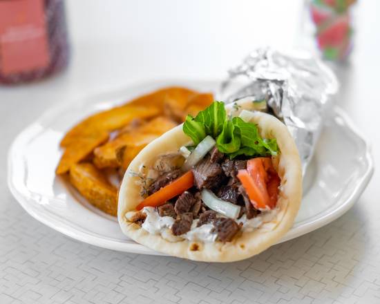 Order Gyros Sandwich food online from Cafe Dolce 34 store, Rancho Cordova on bringmethat.com