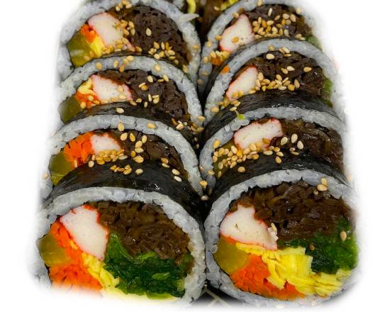 Order Burdock Kimbob (우엉) food online from K Street Snack Inc store, Mason on bringmethat.com