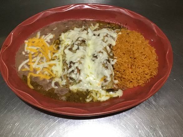 Order Enchilada Suiza food online from Hacienda Amigo Mio store, Springfield on bringmethat.com