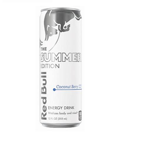 Order Red Bull Summer Edition, Coconut Berry 12oz food online from Aplus store, Rochester on bringmethat.com