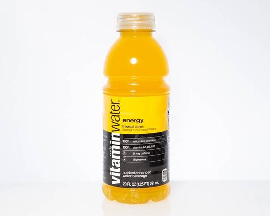 Order Vitamin Water Tropical Citrus (20 oz) food online from Shell store, Tampa on bringmethat.com