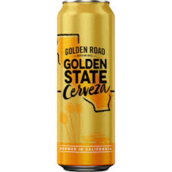 Order GOLDEN ROAD GOLDEN STATE 19.2 OZ  food online from Duke Liquor & Jr. Market store, Los Angeles on bringmethat.com