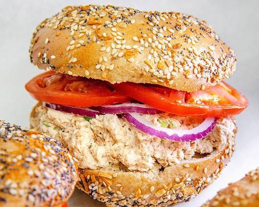 Order Tuna Salad food online from Liberty Bagels store, Queens on bringmethat.com