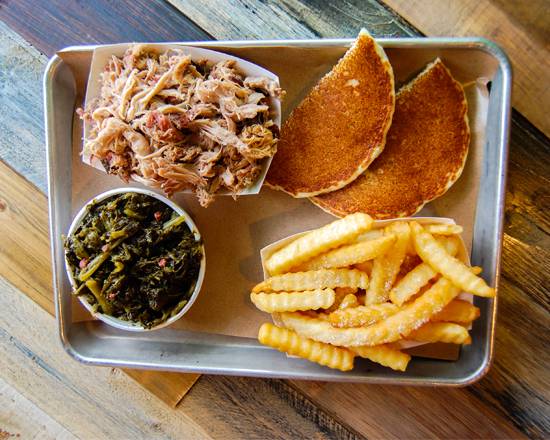 Order BBQ Pork Plate food online from Bar-b-Cutie store, Nashville on bringmethat.com