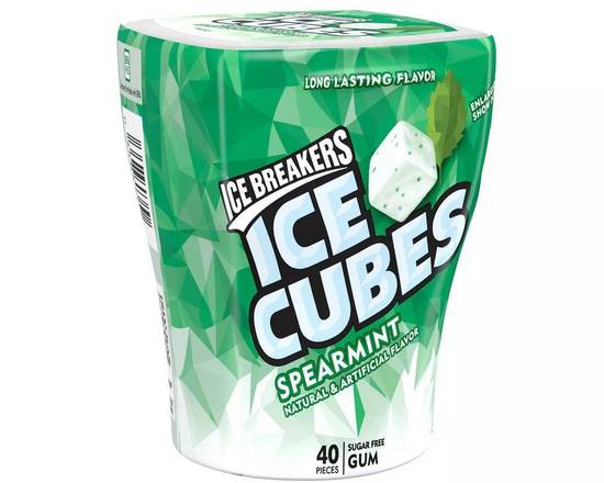 Order Ice Breakers Gum Spearmint 40 Count food online from Trumbull Super Stop store, Trumbull on bringmethat.com