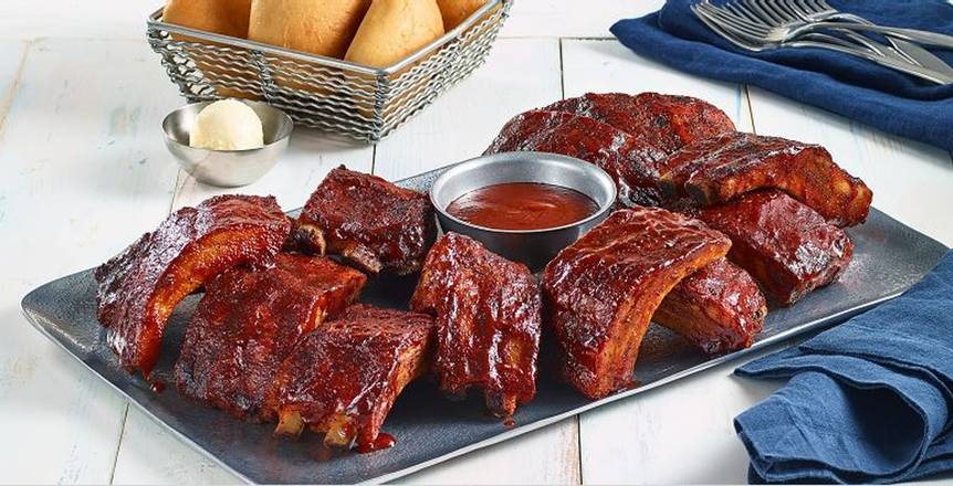 Order Baby Back Ribs Platter food online from Ocharley store, Clarksville on bringmethat.com
