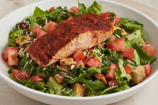 Order Grilled Fresh Salmon Caesar food online from Silver Diner store, Falls Church on bringmethat.com
