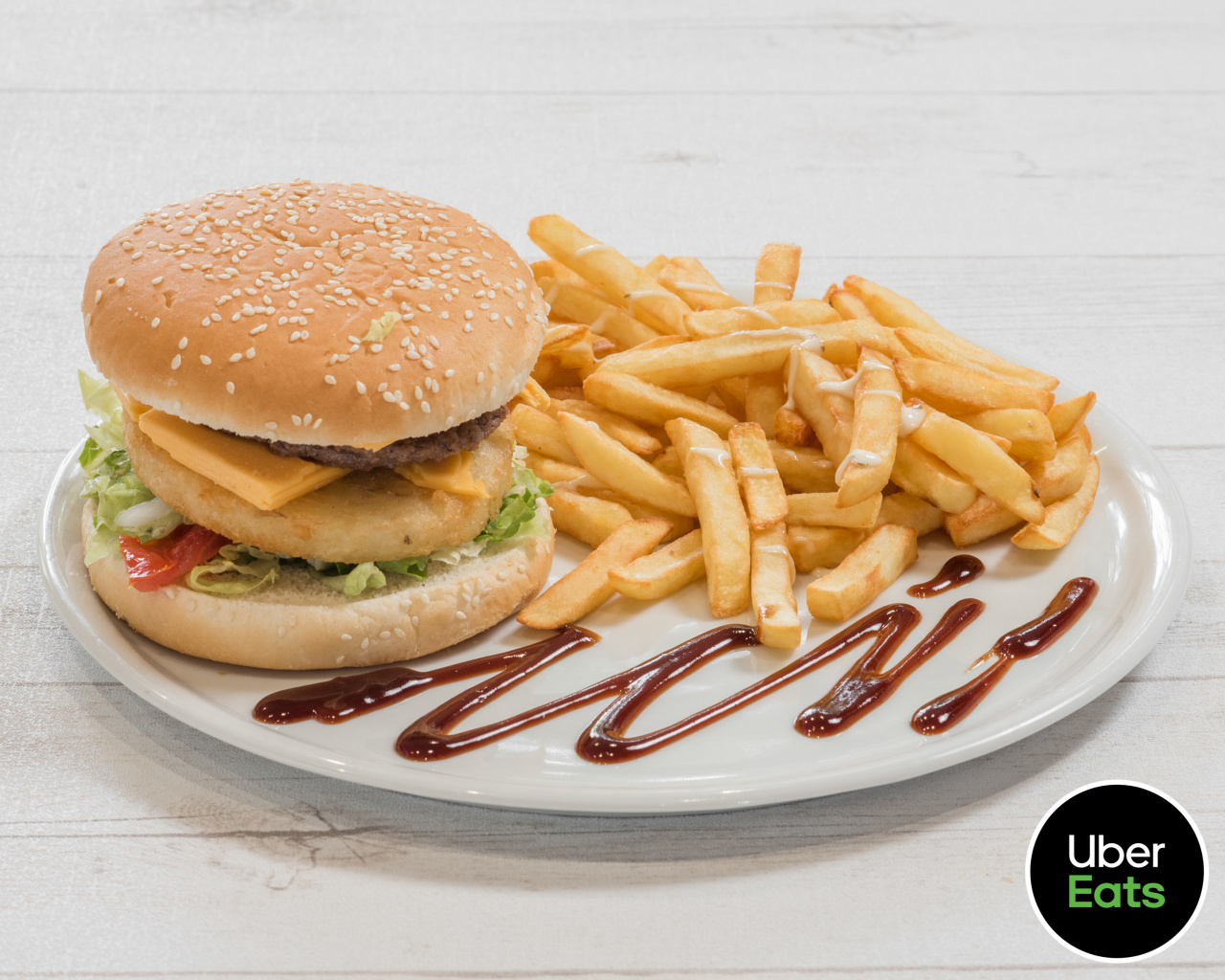 Menu burger country
